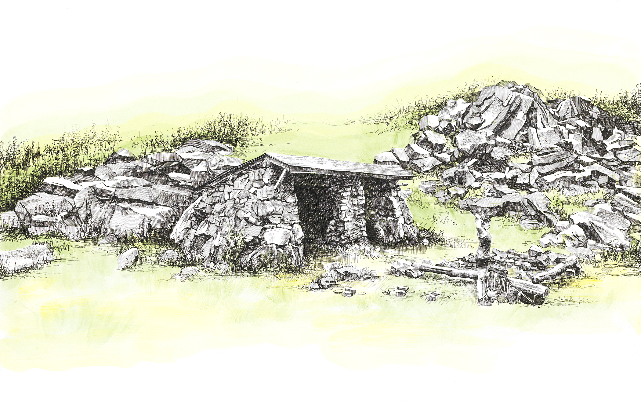 Appalachian Trail - William Penn Shelter, New York. Sarah Kaizar